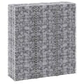Miniatyrbilde 9 av 10: vidaXL idaXL Gabion høybed 3 stk 30x30x100 cm jern