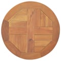 Miniatyrbilde 1 av 8: vidaXL Bordplate heltre teak 2,5 cm 40 cm