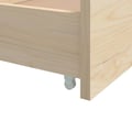 Miniatyrbild 9 av 10: vidaXL Sängram med lådor massiv furu 90x200 cm