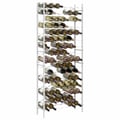 Miniatyrbilde 5 av 11: vidaXL Vinstativ for 96 flasker metall hvit