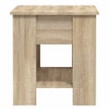 Miniatyrbilde 6 av 9: vidaXL Salongbord sonoma eik 101x49x52 cm konstruert tre