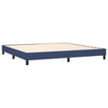 Miniatyrbillede 5 af 10: vidaXL Boxspring sengeramme 200x200 cm stof blå