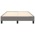 Miniatyrbillede 6 af 10: vidaXL Boxspring sengeramme Mørkegrå 120x200 cm Stof