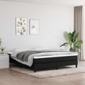 Miniatyrbillede 3 af 10: vidaXL Boxspring sengeramme 160x200 cm stof sort