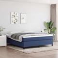 Miniatyrbillede 3 af 10: vidaXL Boxspring sengeramme 180x200 cm stof blå