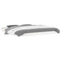 Miniatyrbilde 2 av 9: vidaXL Sengeramme hvit 180x200 cm heltre furu