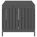 Miniatyrbilde 8 av 11: vidaXL Putekasse grå 147x68x64 cm heltre furu