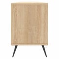 Miniatyrbillede 8 af 11: vidaXL tv-bord 150x30x44,5 cm konstrueret træ sonoma-eg