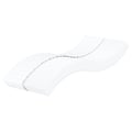 Miniatyrbillede 8 af 11: vidaXL daybed med madras 90x200 cm stof cremefarvet