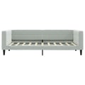 Miniatyrbillede 5 af 11: vidaXL daybed med madras 90x190 cm velour lysegrå