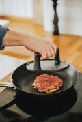 Miniatyrbillede 2 af 4: Hamburgerpresse Hally Støbejern Dorre