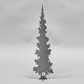 Miniatyrbild 1 av 4: Gran / Vinter jul dekoration 37 cm