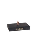 Miniatyrbild 1 av 2: Yatzy spel i Trälåda Svart 13x20 cm