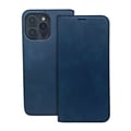 Miniatyrbillede 2 af 2: Samsung Galaxy A15 / A15 5G Smart Suede Læder etui Mobilpung Marineblå