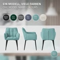 Miniatyrbild 8 av 10: Matsalsstol Vardagsrumsstol Köksstol Design loungefåtölj Stol