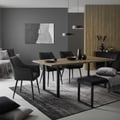 Miniatyrbild 10 av 10: Set om 2 matsalsstolar Vardagsrumsstol Köksstol Fåtölj Designstol