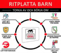 Miniatyrbild 2 av 6: Ritplatta Barn 3-pack BOARD GEEKS
