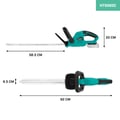 Miniatyrbild 4 av 5: VONROC Batteridriven Häcksax 20V – 520mm | Exkl. Batteri och laddare