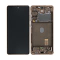 Pikkukuva 1 / 7: Samsung Galaxy S20 FE Skärm med LCD Display Original - Orange