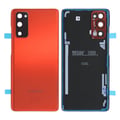 Miniatyrbillede 1 af 5: Samsung Galaxy S20 FE 5G (SM-G781B) Baksida/Batterilucka Original - Röd