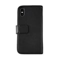 Pikkukuva 1 / 6: iPhone X/XS Plånboksfodral Läder Rvelon - Svart