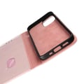 Miniatyrbild 2 av 7: iPhone 12 Mini Plånboksfodral Läder Rvelon - Rosa