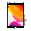 Miniatyrbillede 2 af 7: iPad 9 10.2 2021 Glas med Touchskärm Premium - Svart