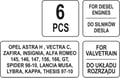 Miniatyrbillede 5 af 5: Yato koblingværktøjssats Opel 1.9 CDTI 2.0 CDTI YT-06013
