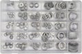 Miniatyrbillede 1 af 5: YT-06865 300 stk aluminiumsbindere mix