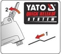 Pikkukuva 4 / 7: Lisävarustesarja Yato YT-34691 -monitoimityökalulle