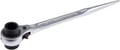Miniatyrbillede 1 af 5: Dobbelt sidet topnøgle med ratchet 19x22 mm YT-4937 YATO