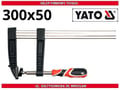 Pikkukuva 2 / 2: Puusepän puristin 300 x 50 mm YT-6444 YATO