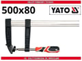 Miniatyrbild 2 av 2: Yato snickarklämma 500 x 80 mm YT-6448