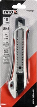 Pikkukuva 3 / 4: VEITSI KATKEAVALLA TERÄLLÄ 18MM / YT-75121 / YATO
