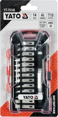 Miniatyrbillede 3 af 4: YT-75140 YATO PRÆCISIONSKNIVSÆT 14 DELE