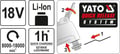 Miniatyrbillede 7 af 7: 18V YT-82819 Multifunktions Oscillerende Værktøj - YATO Renovator