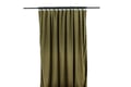 Miniatyrbillede 6 af 6: Lavendelvind Grøn 2-pak Velvet Gardiner 135x250 cm