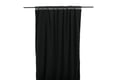 Miniatyrbillede 6 af 6: Lavendelvind Sort Fløjlsgardin 2-pak 2x135x250 cm