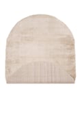 Miniatyrbillede 2 af 6: Nora Beige Oval Ryatæppe 240x340 cm i Polypropylen