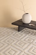 Miniatyrbild 3 av 5: Ana Beige 160x230 cm Ryamatta