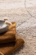 Miniatyrbillede 3 af 5: Yani Beige Bademåtte 60x90 cm i 100% Bomuld