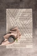 Miniatyrbillede 2 af 5: Silea Beige Bademåtte 60x90 cm i 100% Bomuld