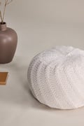 Miniatyrbild 3 av 4: Sittpuff Sablethrum Offwhite