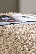 Miniatyrbild 6 av 6: Sittpuff Kelmoran Beige
