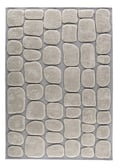 Miniatyrbillede 1 af 6: Vira Beige Ryatæppe 200x290 cm i polyester