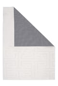 Miniatyrbillede 4 af 4: Arlo Offwhite Blød Ryemåtte 160x230 cm