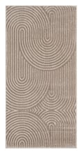 Miniatyrbillede 1 af 4: Bella Zen Mørkebegyldet Wiltonmåtte 80x300 cm