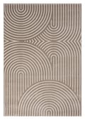 Miniatyrbillede 1 af 5: Bella Zen Mørkebej Wilton tæppe 280x380 cm