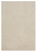 Miniatyrbillede 1 af 4: Brolly Bene Beige Ryatæppe 240x340 cm - Zen-design