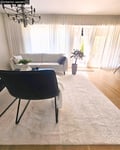 Miniatyrbillede 2 af 6: Cat Offwhite Tæppe 120x170 cm i Blødt Polyester